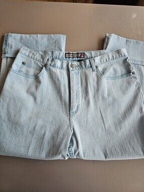NWT womens Chico Teal Jeans Size 14 Or 2.5
